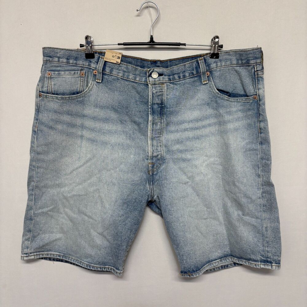 NWT Levi's 501 Original Fit Jean Denim Shorts Men Size 44 Blue C139 -6